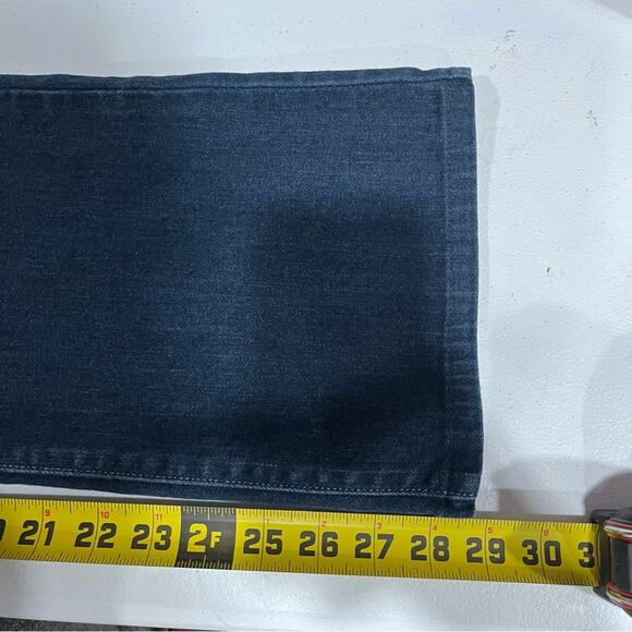 Vintage Y2K Levi's 545 Low Rise Boot Cut Jeans dark Blue wash, 10 medium - Picture 8 of 8